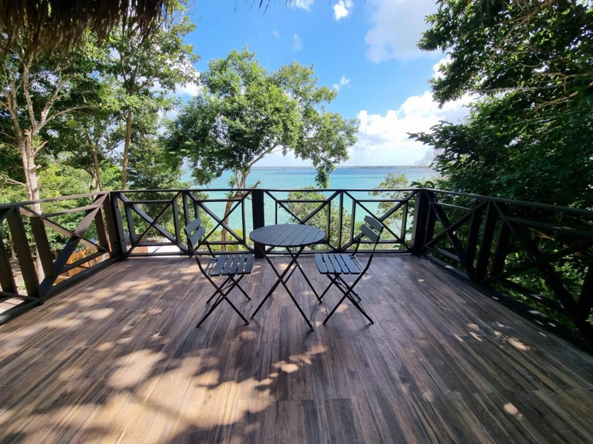 Villas Mandarina Bacalar Bagian luar foto