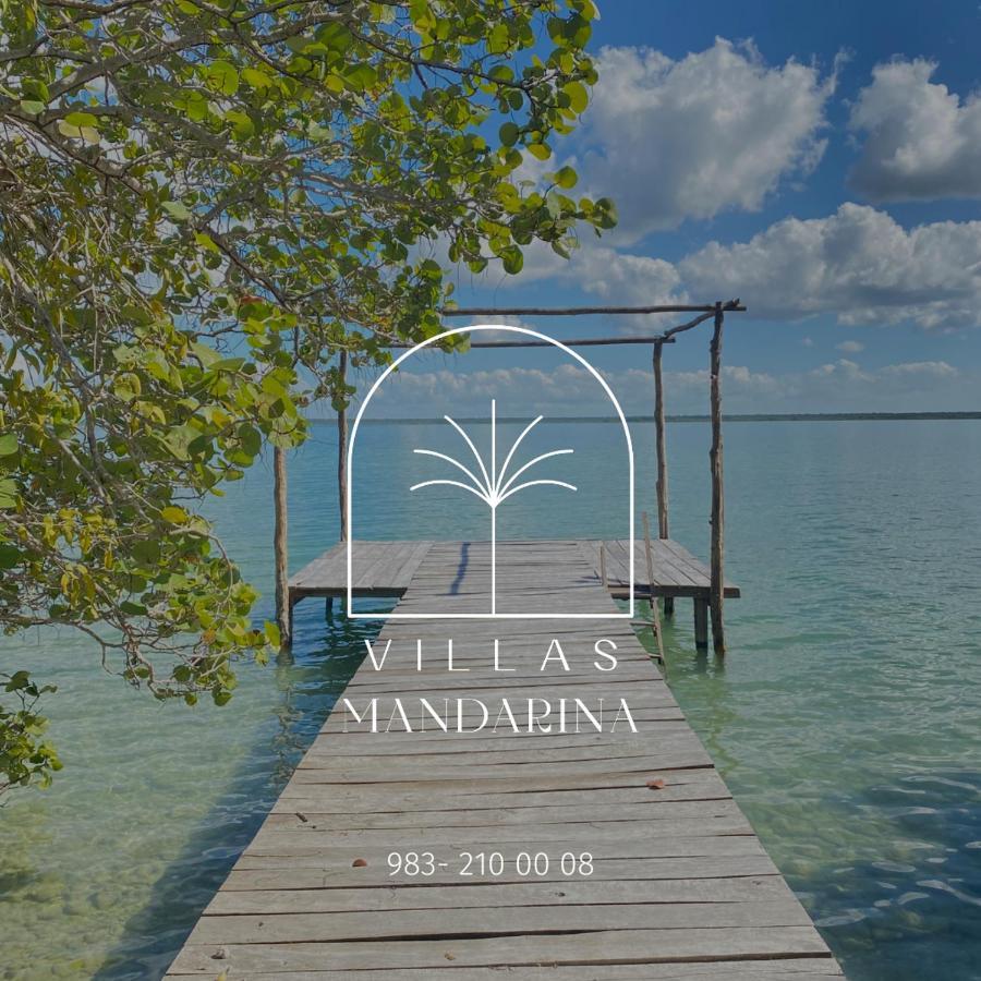 Villas Mandarina Bacalar Bagian luar foto