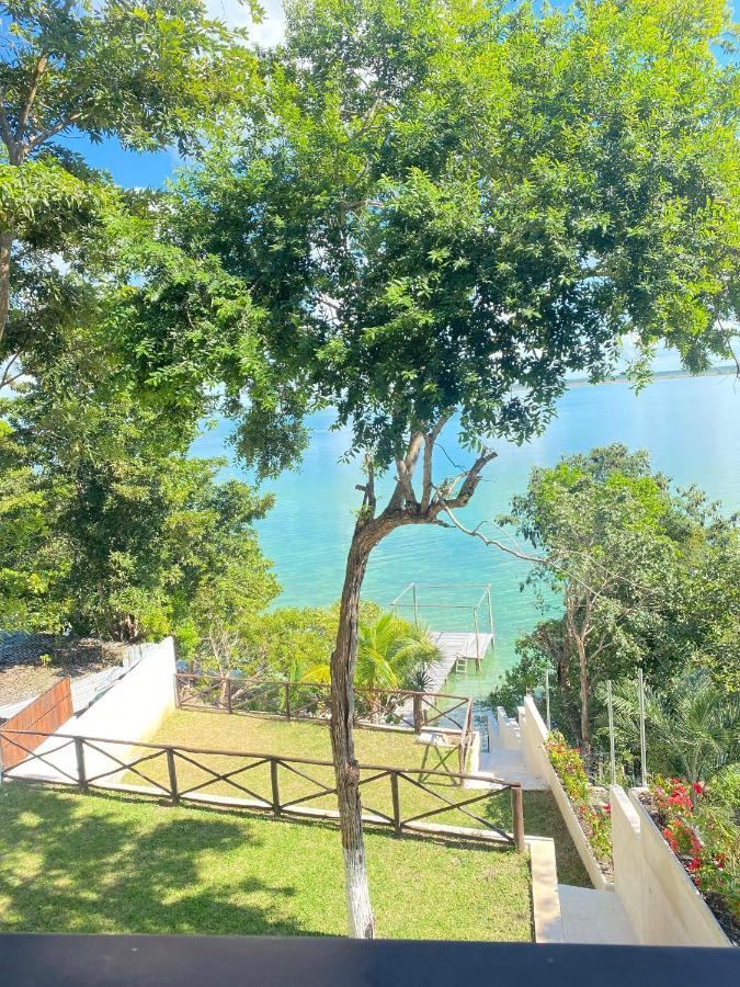 Villas Mandarina Bacalar Bagian luar foto