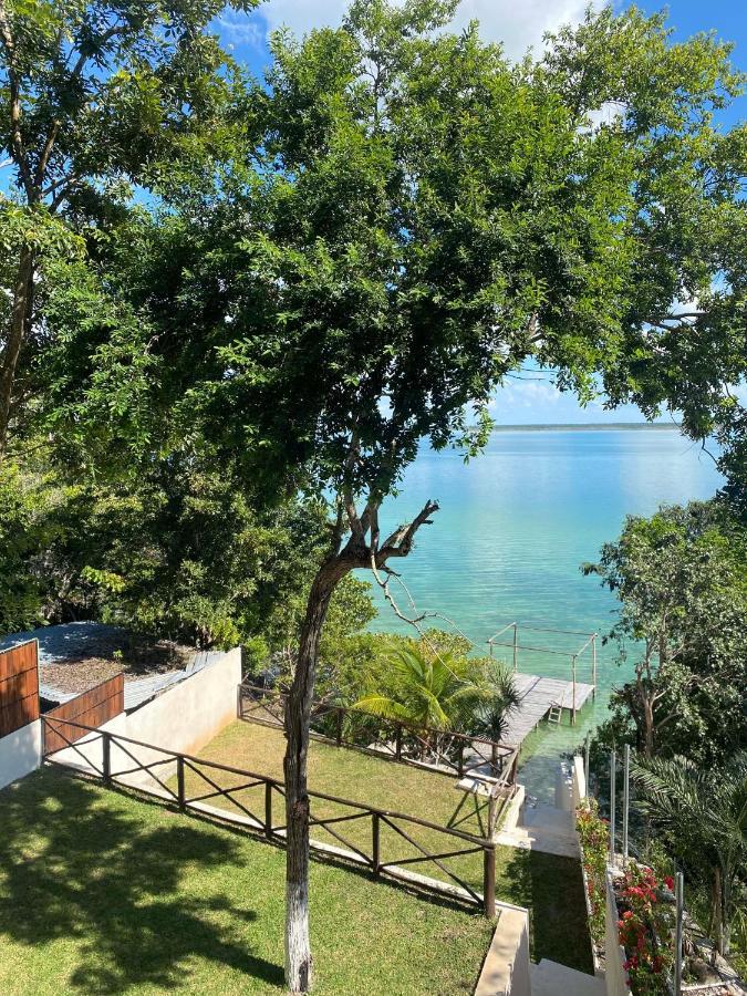 Villas Mandarina Bacalar Bagian luar foto