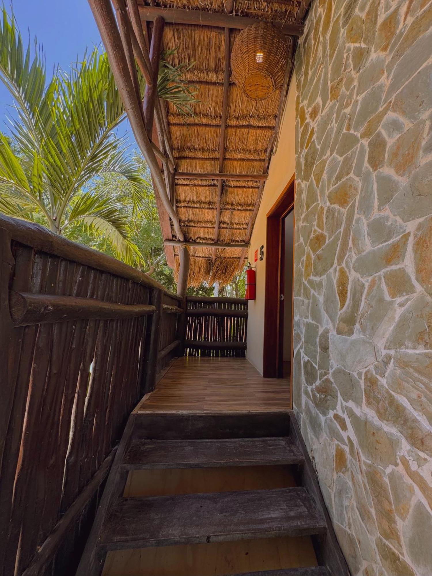 Villas Mandarina Bacalar Bagian luar foto