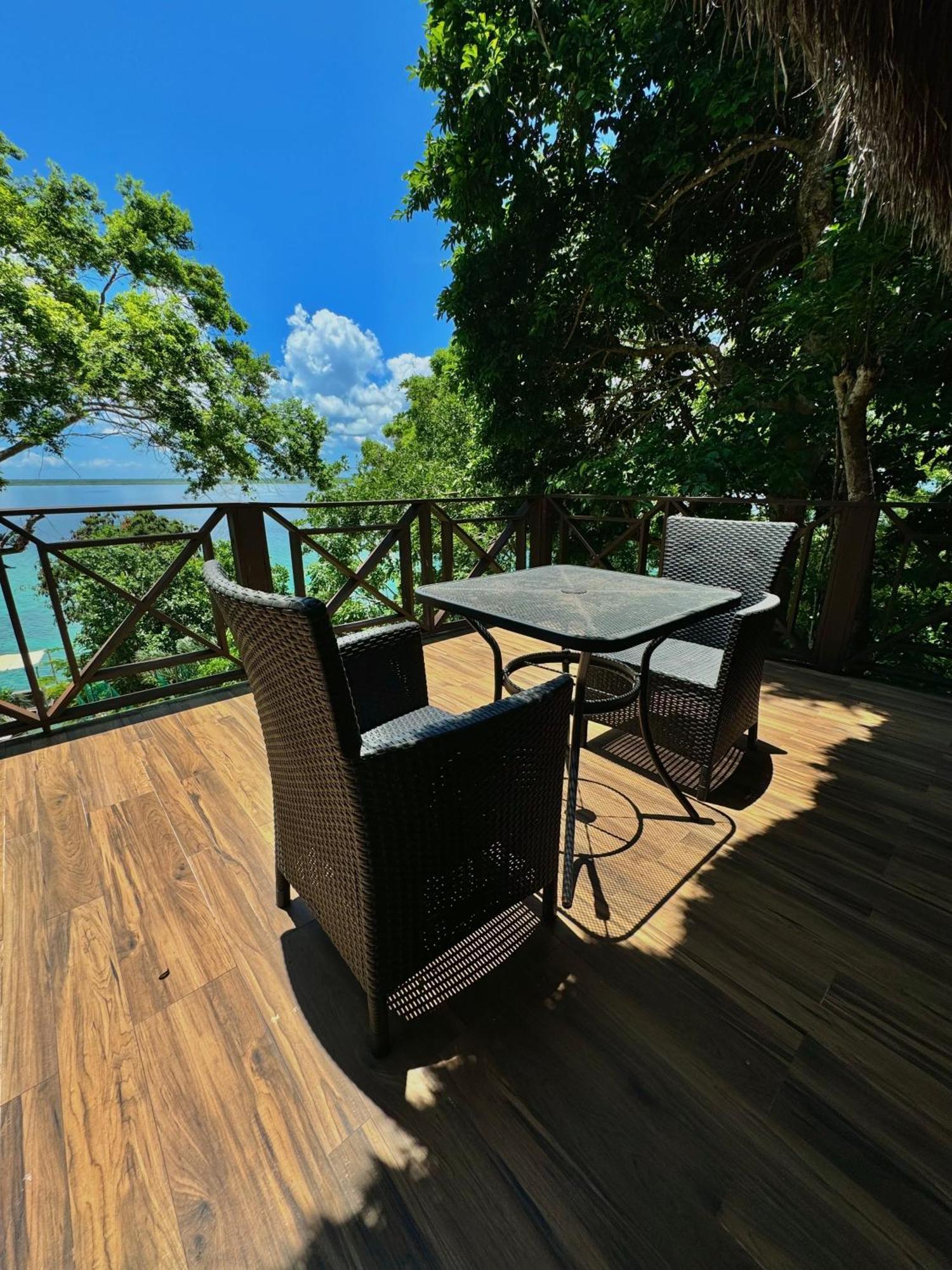 Villas Mandarina Bacalar Bagian luar foto