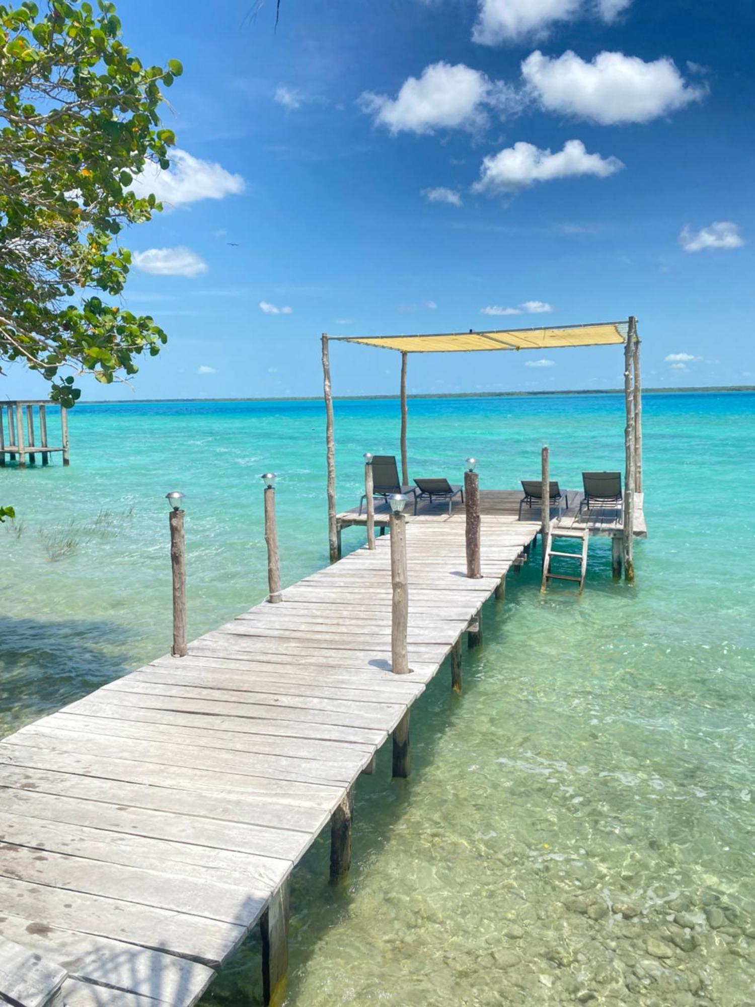 Villas Mandarina Bacalar Bagian luar foto